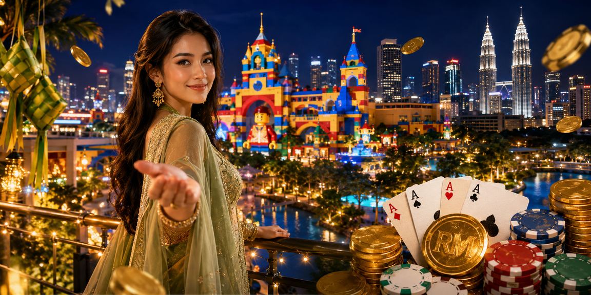 Permainan poker op09 semasa perayaan Hari Raya di Malaysia